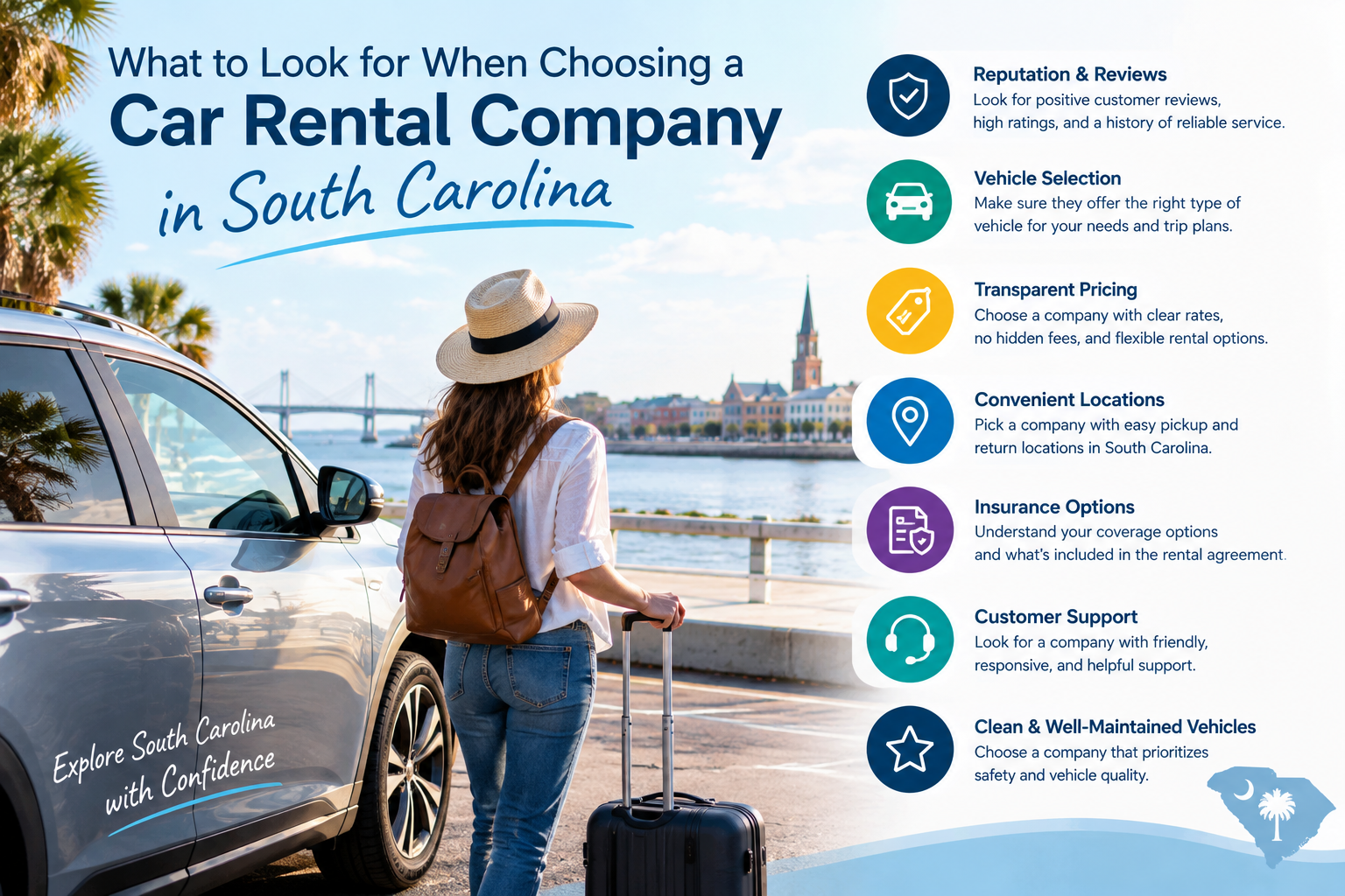 What to Look for When Choosing a Car Rental Company in South Carolina